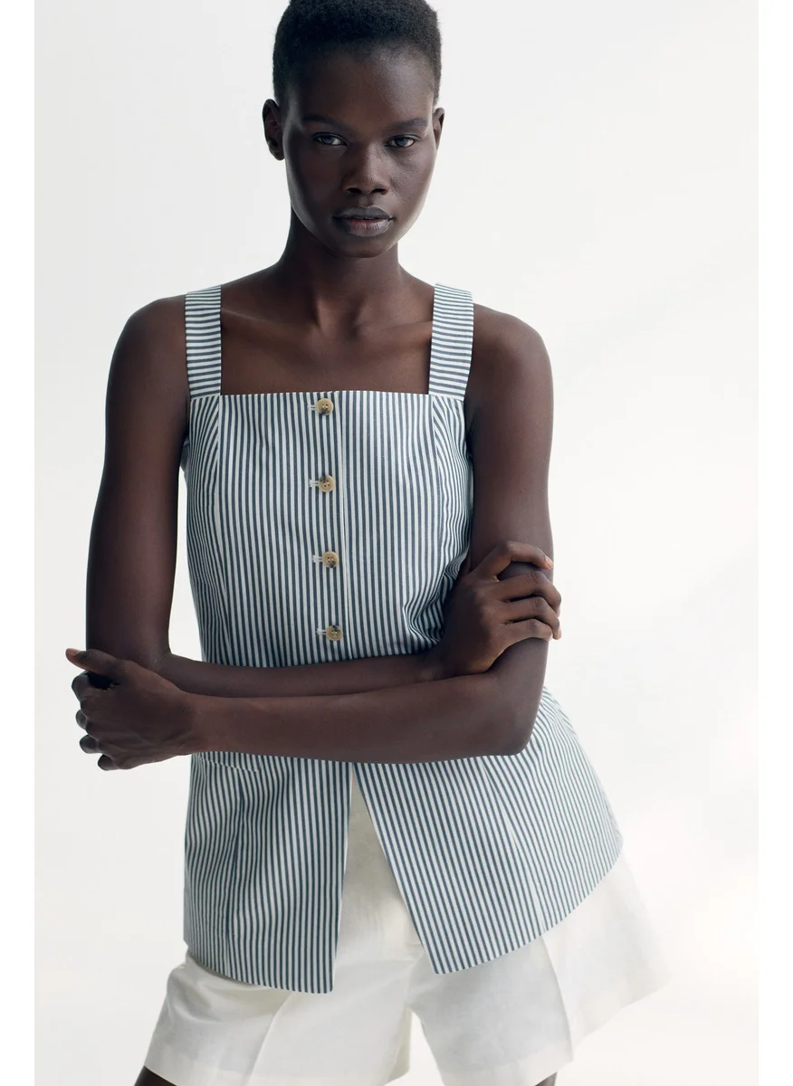 H&M Long Waistcoat