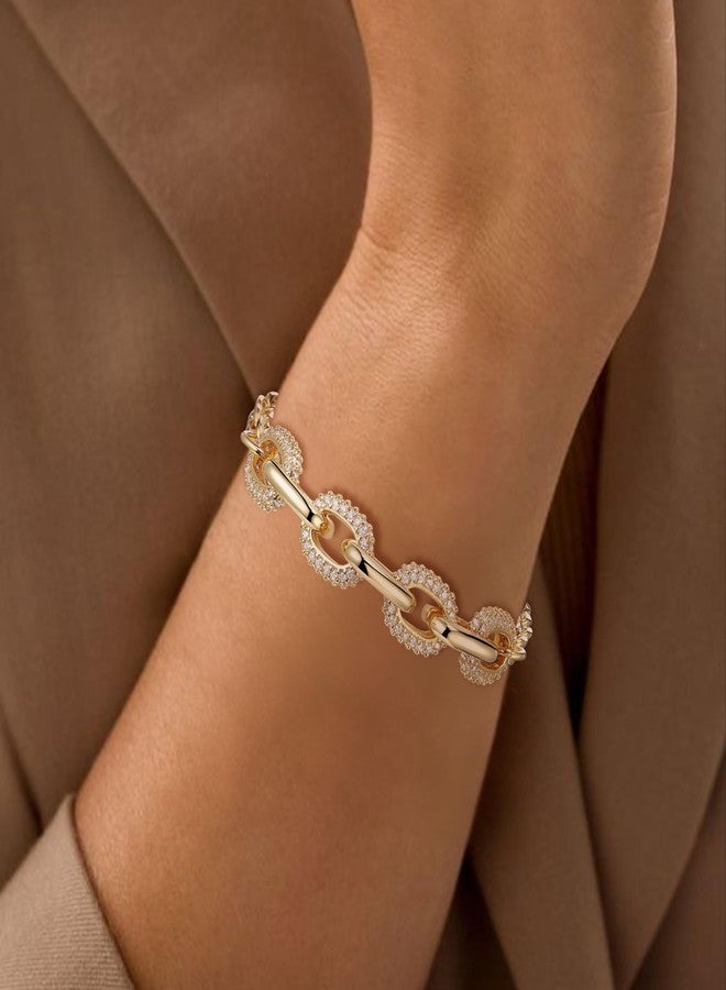FANZE Stackable Bracelets for Women, Layered Bracelet Gold Bracelets for Women Trendy Birthday Christmas Anniversary Graduation Gifts - Image 3