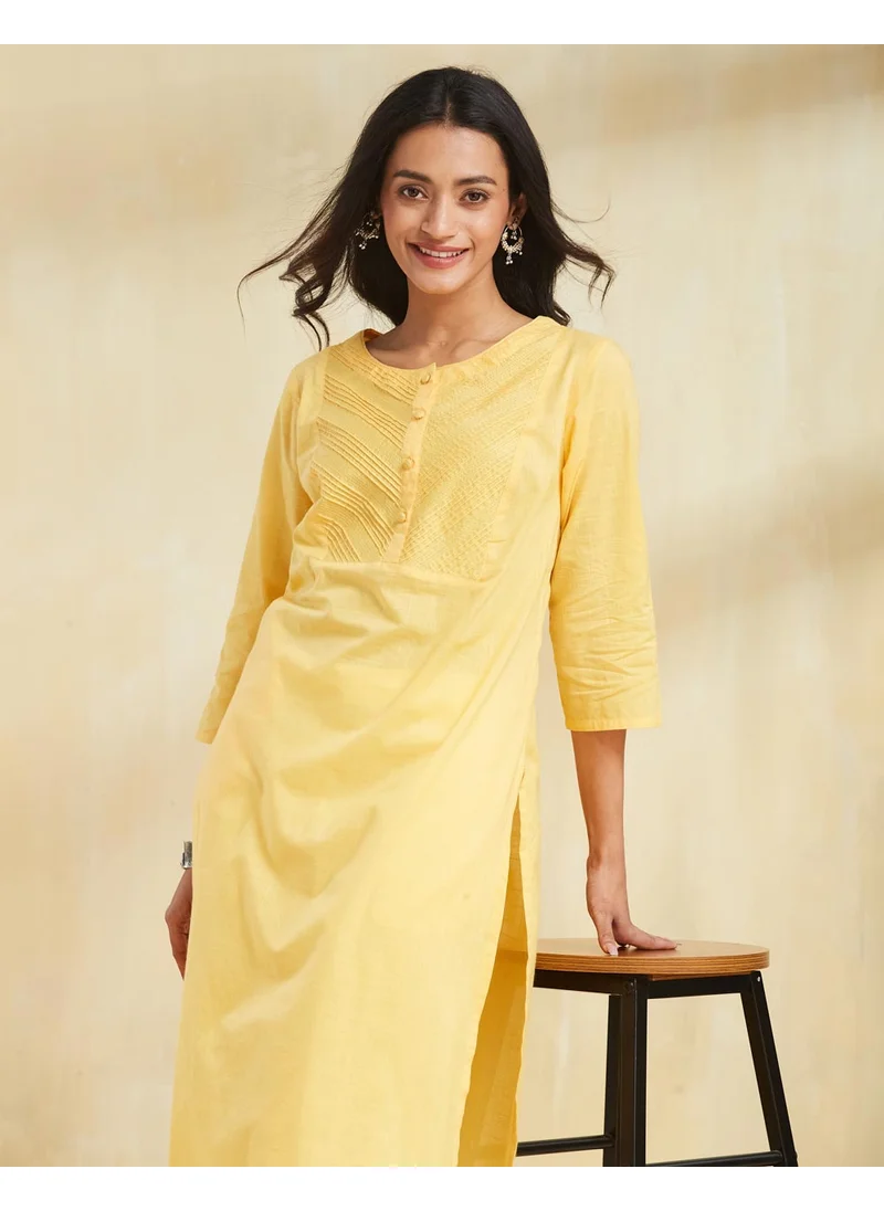 Fabindia Hand Block Printed  Long Kurta