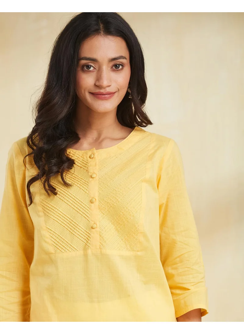 Fabindia Hand Block Printed  Long Kurta