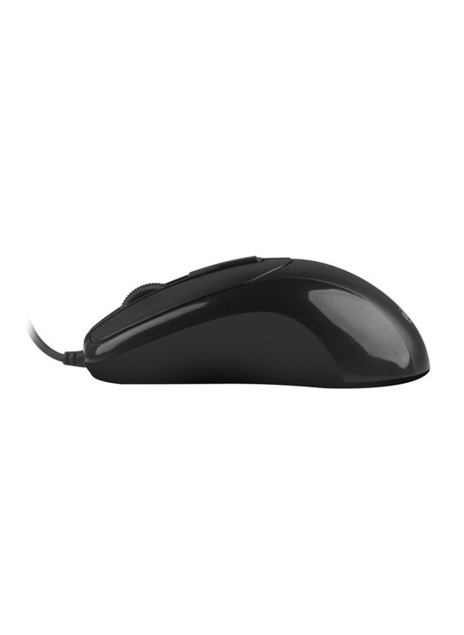 BURAQ PS2 3 Buttons Wired Optical Office Desktop Notebook Gaming Mouse  - Image 2
