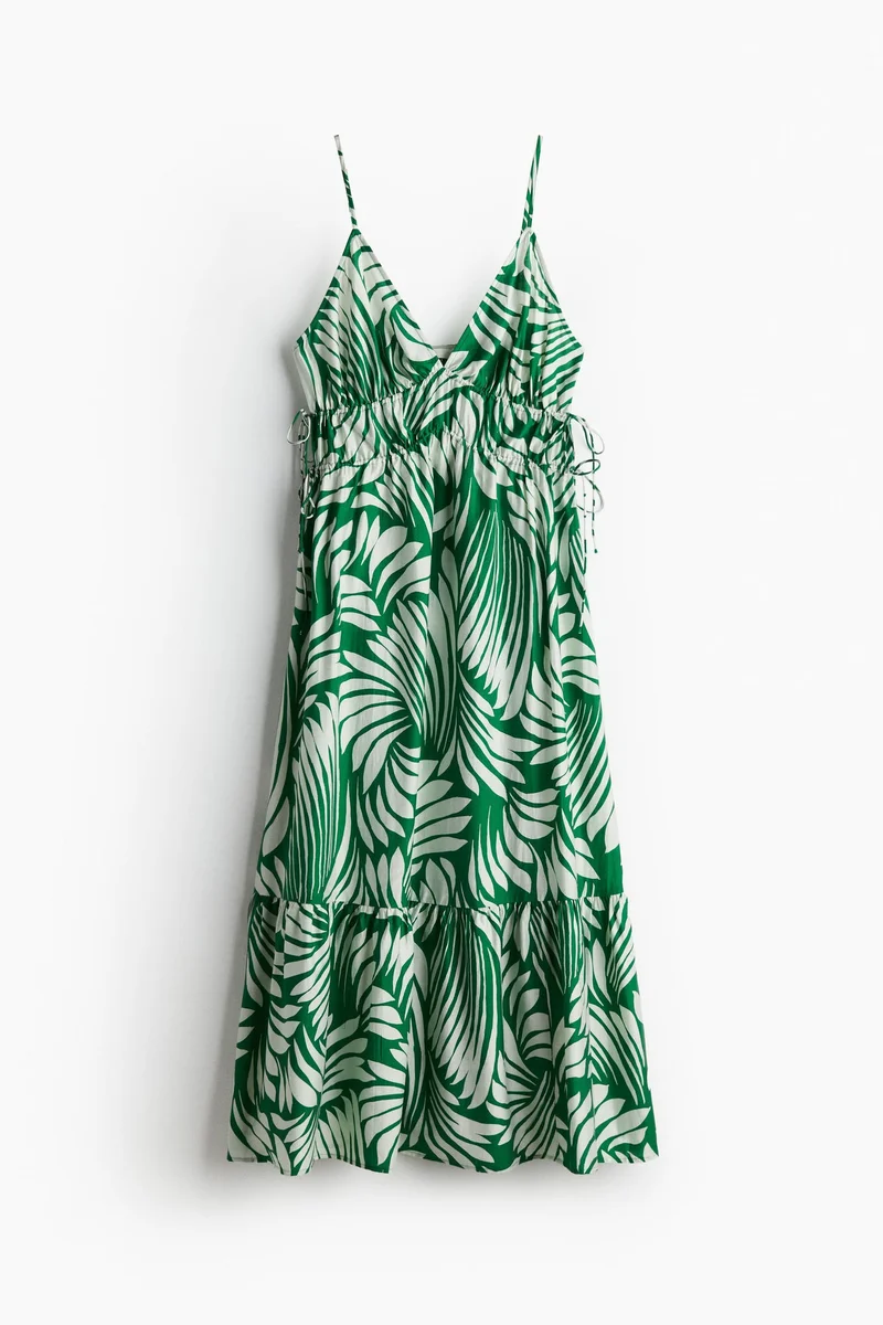 H&M Drawstring-Detail Maxi Dress