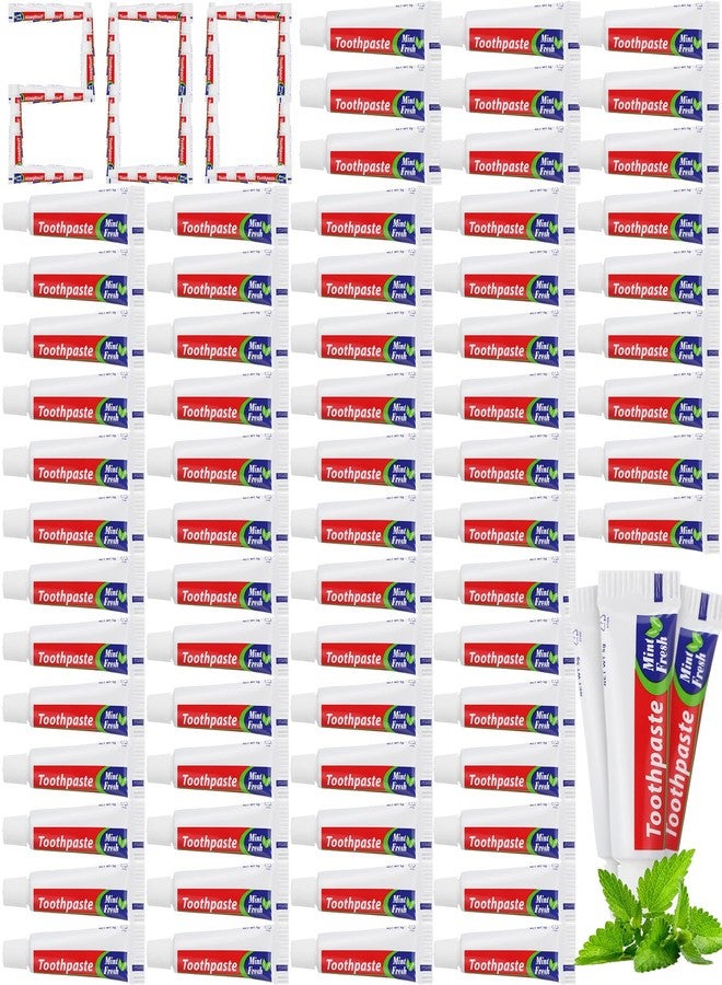 Dimsile Mini Toothpaste Bulk Regular Clean Mint Toothpaste for Bad Breath, Helps Freshens Breath, Whitens Teeth Travel Size 0.18oz for Home Hotel Office School Camping - Image 1