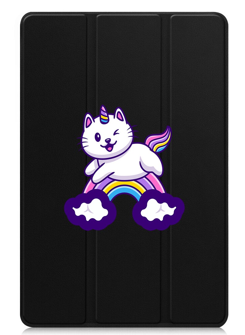 Theodor Protective Flip Case For Xiaomi Pad 7 & Xiaomi Pad 7 Pro With Trifold Stand Auto Wake Sleep Shockproof Cover - Cute Unicorn - Image 1