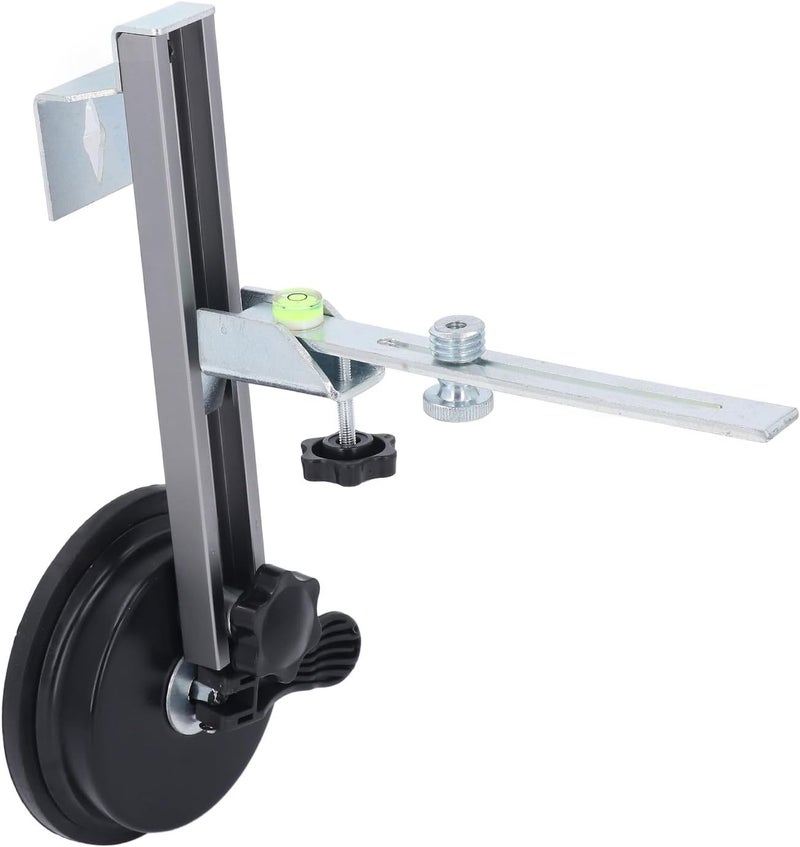 Aramox Aluminum Alloy Leveling Tool Stand with Protective Cover and Level Bubble - Great for Door Window Calibration and Building Structure Measurement, Convenient Leveler Wall Holder with 1/4-20 - Image 1