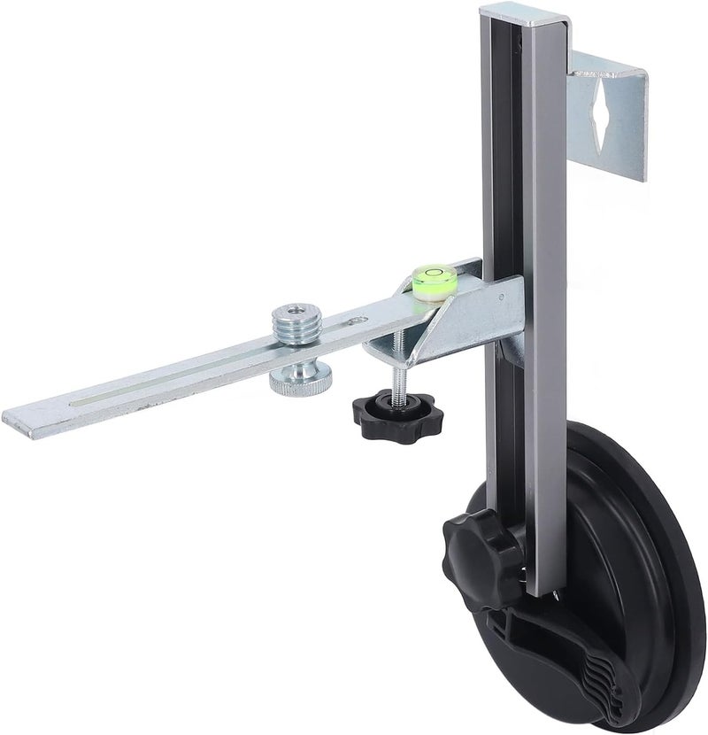 Aramox Aluminum Alloy Leveling Tool Stand with Protective Cover and Level Bubble - Great for Door Window Calibration and Building Structure Measurement, Convenient Leveler Wall Holder with 1/4-20 - Image 5