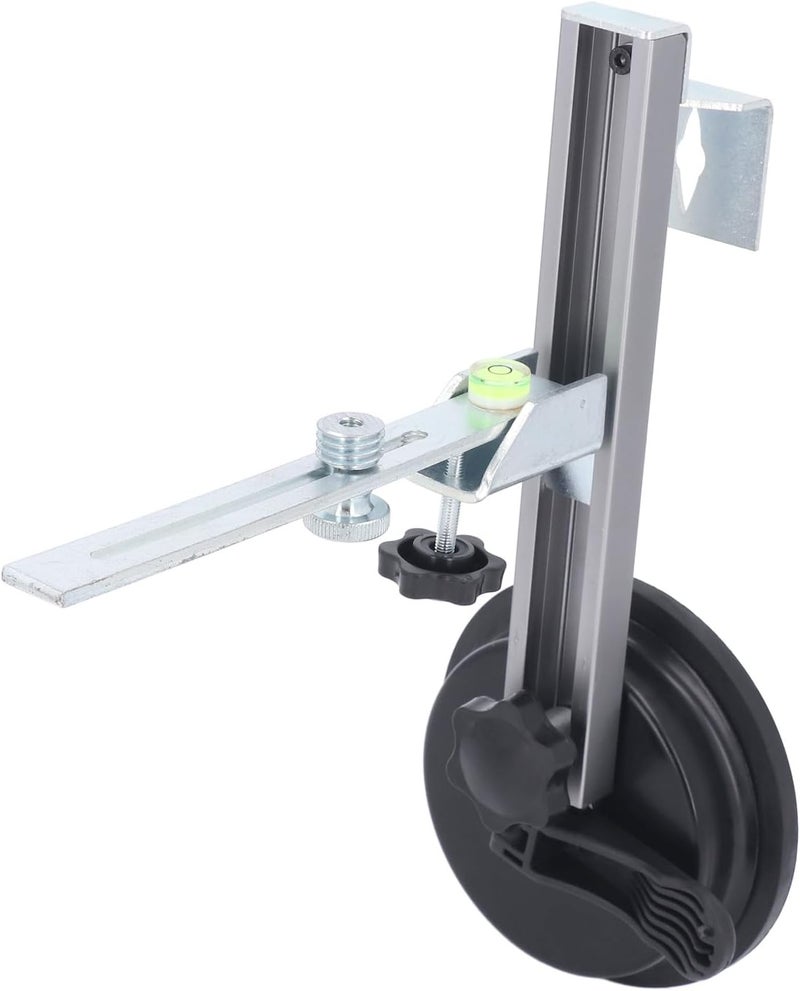 Aramox Aluminum Alloy Leveling Tool Stand with Protective Cover and Level Bubble - Great for Door Window Calibration and Building Structure Measurement, Convenient Leveler Wall Holder with 1/4-20 - Image 3