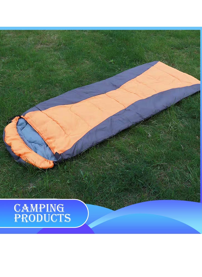 Manful Hooded Envelope Sleeping Bag for Outdoor Camping  - Image 4