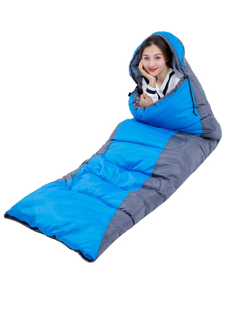 Manful Hooded Envelope Sleeping Bag for Outdoor Camping  - Image 1