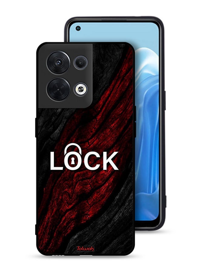 Tolwak Oppo Reno8 5G Protective Case Cover Lock - Image 1