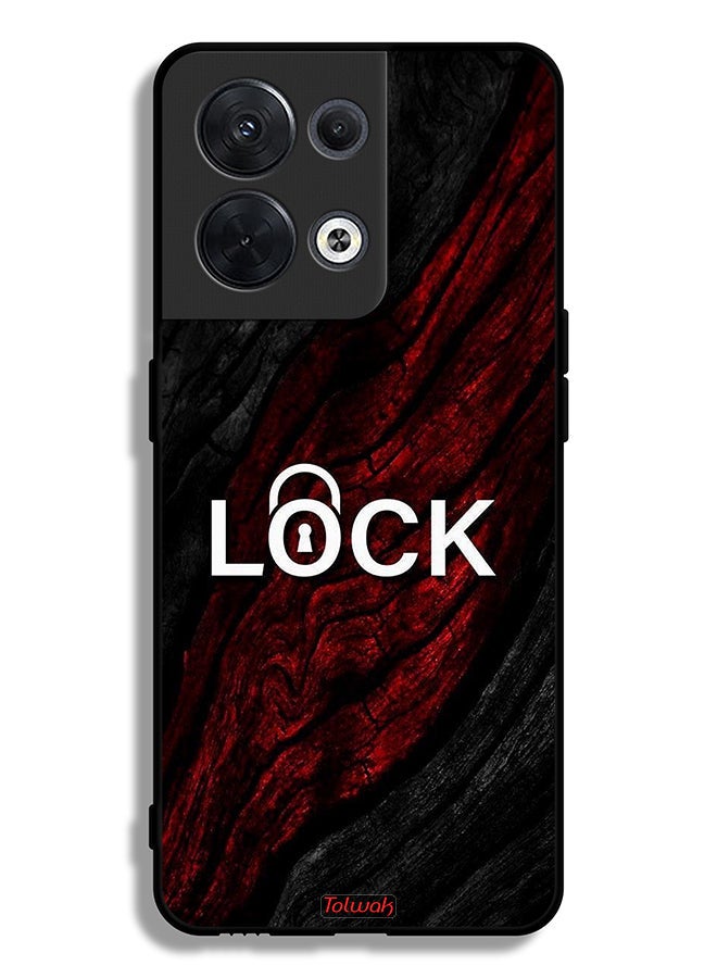 Tolwak Oppo Reno8 5G Protective Case Cover Lock - Image 2