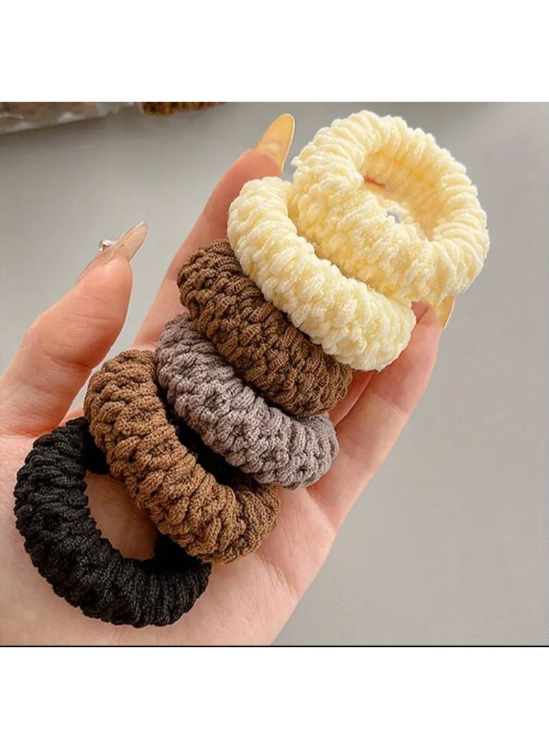 بوليريوس مجموعة من 136 قطعة من عصابة الرأس النسائية، ربطات شعر مرنة، ربطات شعر متينة عالية المرونة، ربطات شعر أنيقة، مجموعة إكسسوارات الشعر، مجموعة متنوعة من تصميمات تسريحات الشعر. - Image 4