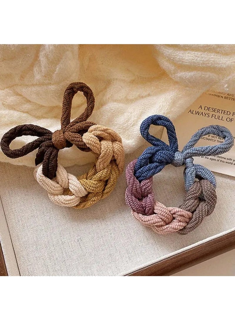 بوليريوس مجموعة من 136 قطعة من عصابة الرأس النسائية، ربطات شعر مرنة، ربطات شعر متينة عالية المرونة، ربطات شعر أنيقة، مجموعة إكسسوارات الشعر، مجموعة متنوعة من تصميمات تسريحات الشعر. - Image 3