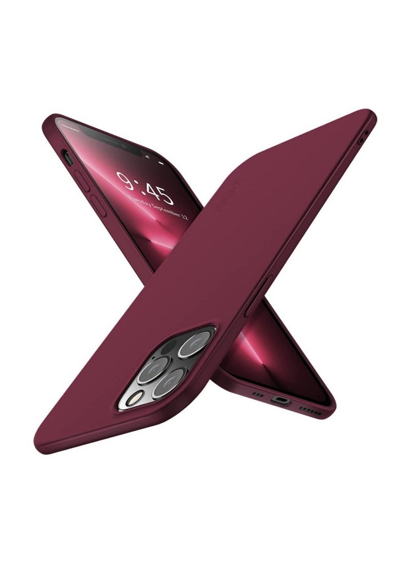 حافظة متوافقة مع آيفون 13 برو ماكس [سلسلة الحارس] - تصميم نحيف للغاية مع طلاء مات من TPU الناعم، غلاف خلفي خفيف الوزن لآيفون 13 برو ماكس 6.7" (2021) - Image 1