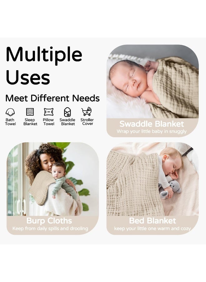 Yoofoss Hooded Baby Towels for Newborn - Image 3