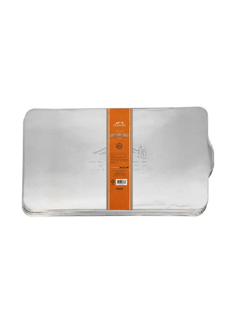 TRAEGER Traeger Drip Tray Liner Pro 780 Pack of 5  - Image 1