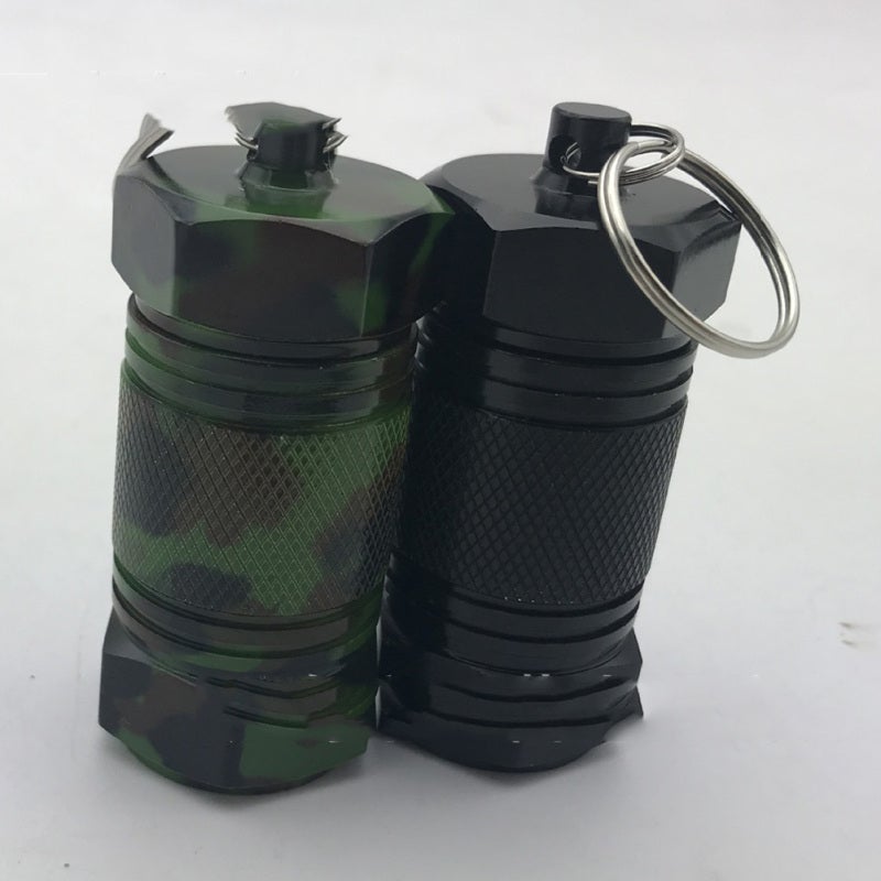 Mini Portable Pillbox: Aluminium Alloy Waterproof Medicine Container - Sturdy Compact Pill Organizer for Travel Hiking Emergency Use - Image 5