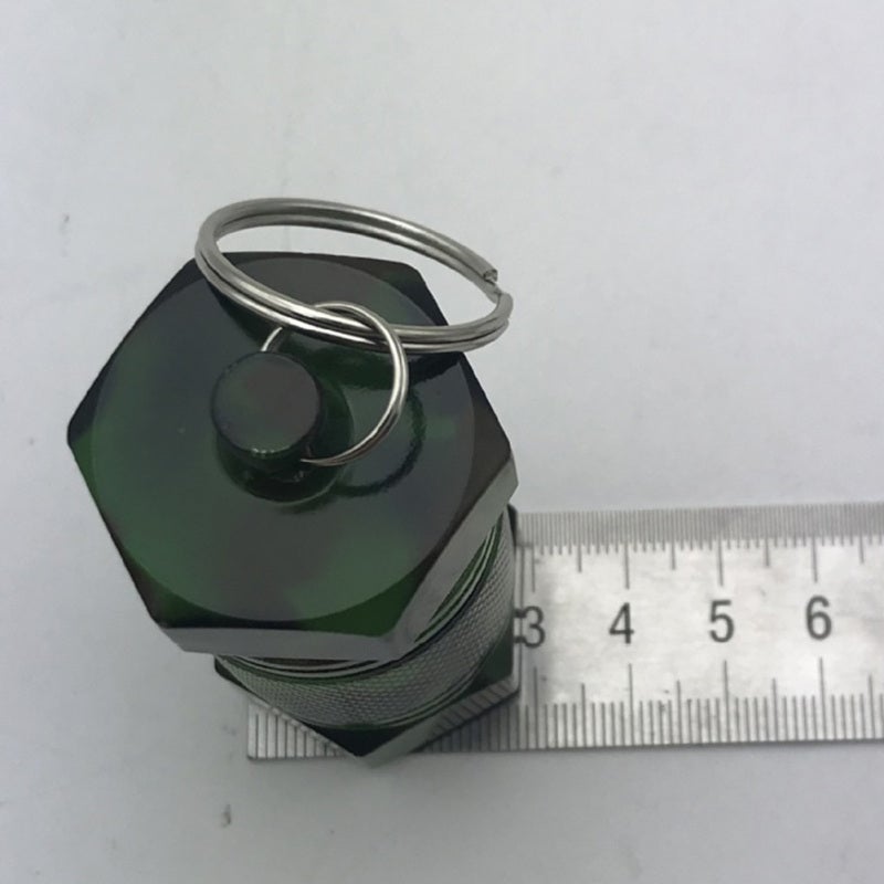 Mini Portable Pillbox: Aluminium Alloy Waterproof Medicine Container - Sturdy Compact Pill Organizer for Travel Hiking Emergency Use - Image 3