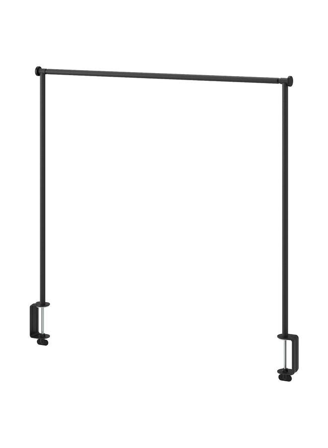 Zaboon Decorating rod for table, black adjustable/outdoor indoor, 115/235x116 cm - Image 1