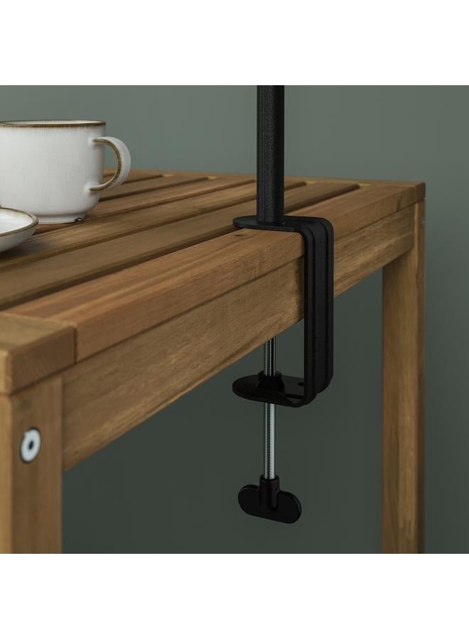 Zaboon Decorating rod for table, black adjustable/outdoor indoor, 115/235x116 cm - Image 4