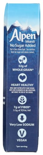 Alpen Muesli Cereal No Sugar Added 3 Pack of 14 Ounce Boxes - Image 5