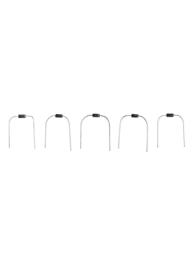 NIBEMINENT 200-Piece Rectifier Diode Set Silver/Black 13centimeter - Image 2