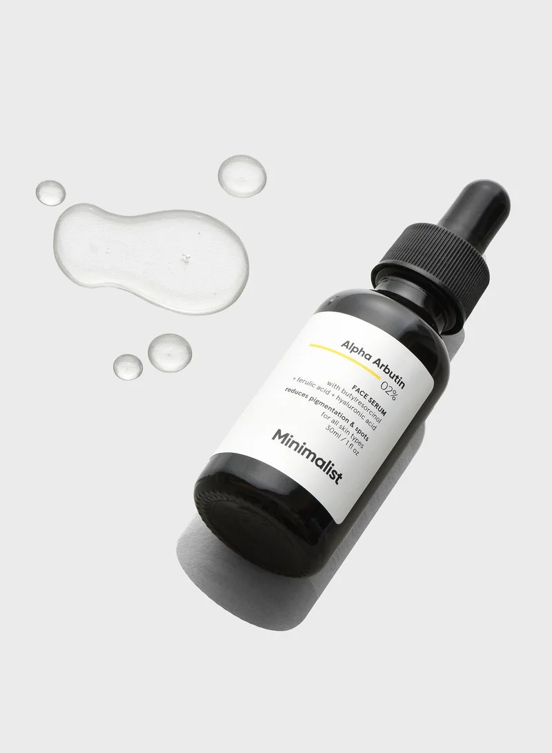 Minimalist Skincare Alpha Arbutin 2% Face Serum