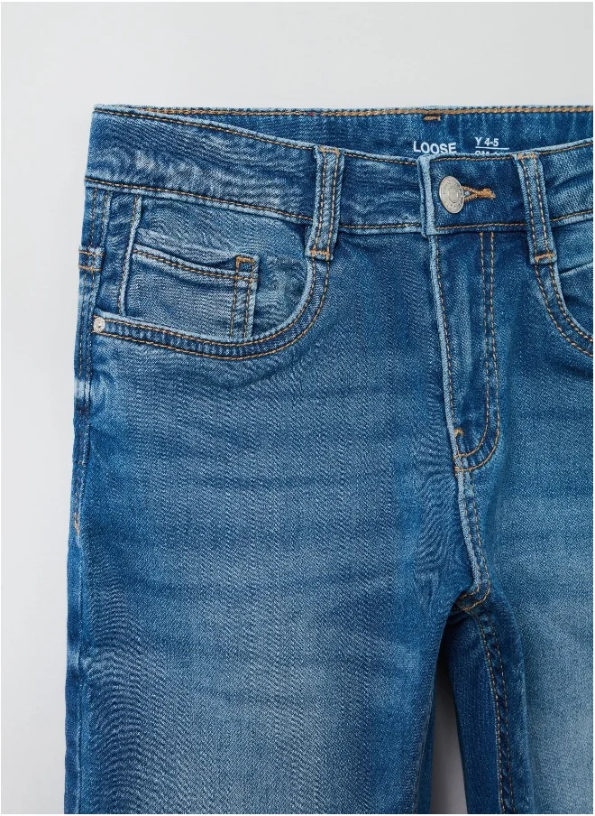 او في اس OVS Loose-Fit Jeans With Five Pockets