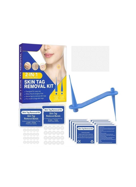 Skin Tag Removal Kit, Dots for Spots Pimple Patches Face, Hydrocolloid Acne Patch, Invisible Stickers Treatment Face and Body