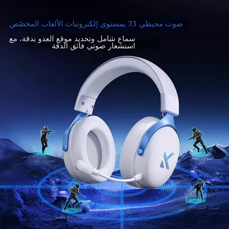 MCHOSEV9Pro Gaming Headset with Bluetooth, Wireless, and 7.1 Surround  Sound - Image 3
