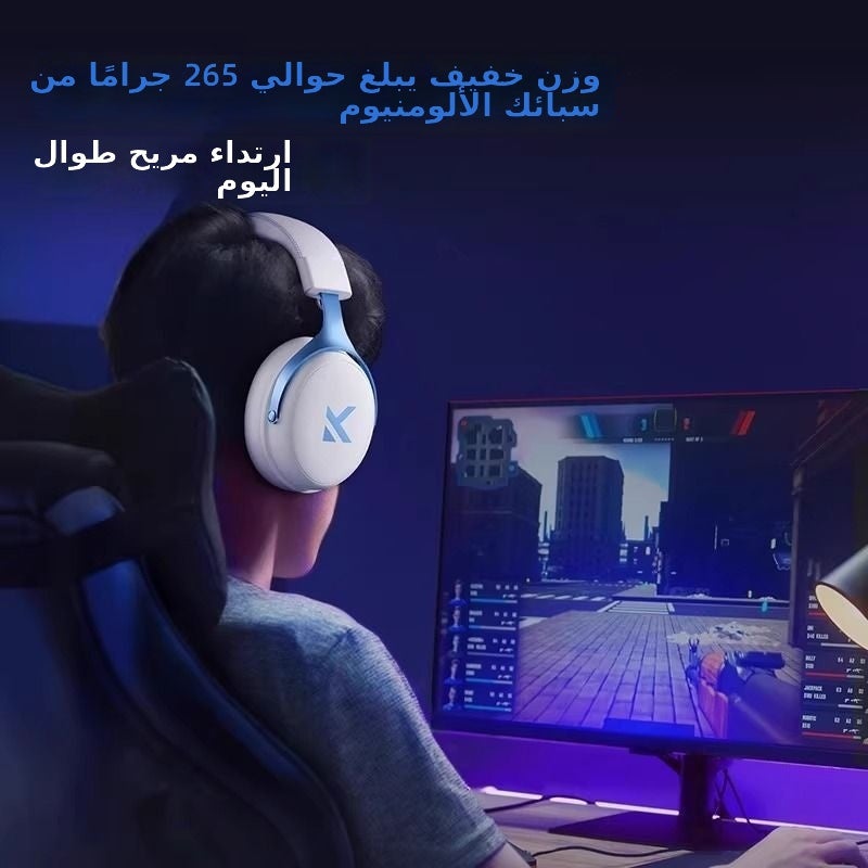 MCHOSEV9Pro Gaming Headset with Bluetooth, Wireless, and 7.1 Surround  Sound - Image 2