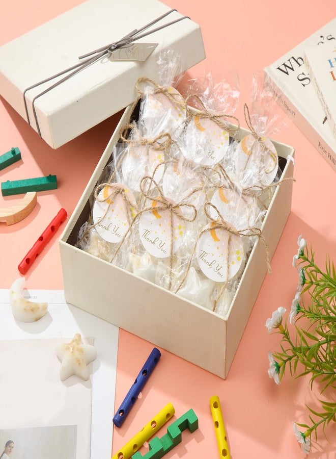 Demissle 20 Pcs Baby Shower Favors Soaps Moon and Star Shaped Bath Soaps with White Thank You Cards Showing Love Gifts for Guest Return Prizes Gender Reveal Birthday Party Decor - Image 5