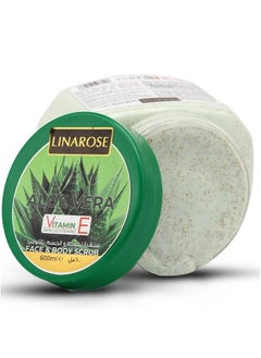 LINAROSE Face and Body Scrub with Aloe Vera 600 ml  - Image 2