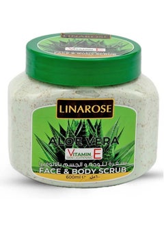LINAROSE Face and Body Scrub with Aloe Vera 600 ml  - Image 1