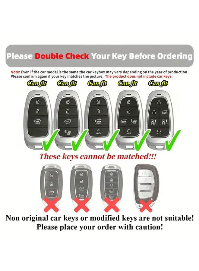Transparent Ring TPU Car Key Cover for Vehicle Key Fob Protection Accessories - Image 3