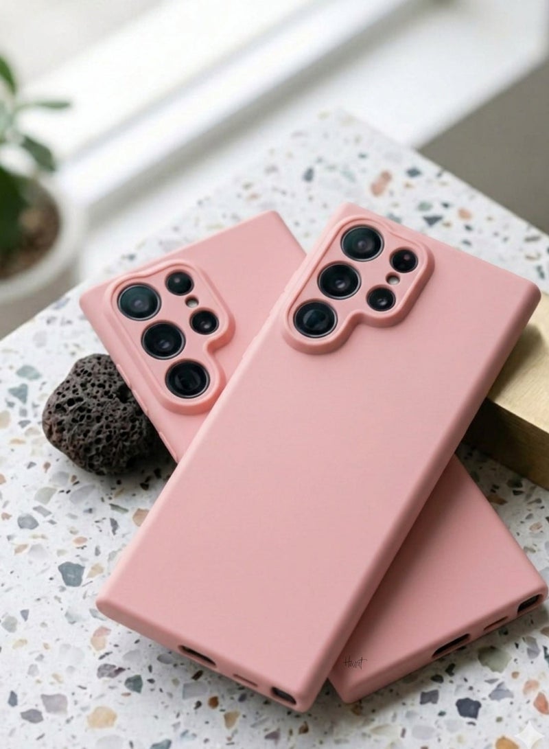 ELTRAZONE Galaxy S26 Ultra Case Pink Color 6.9 Inch Shockproof Protective Cover with Advanced Camera Lens Protection Raised Bezels Air Cushion Technology Slim Matte Back Case - Image 3
