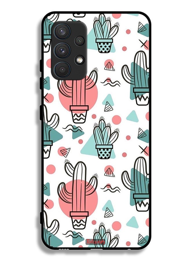 Tolwak Samsung Galaxy A32 4G Protective Case Cover Cactus - Image 1