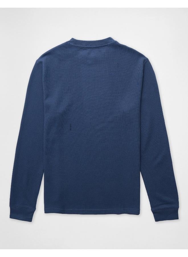 American Eagle AE Long Sleeve Thermal T-Shirt - Image 3