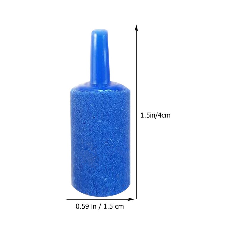 25Pcs Aquarium Air Stone Fish Cylinder Bubble Release Air Stone for Pond - Image 3