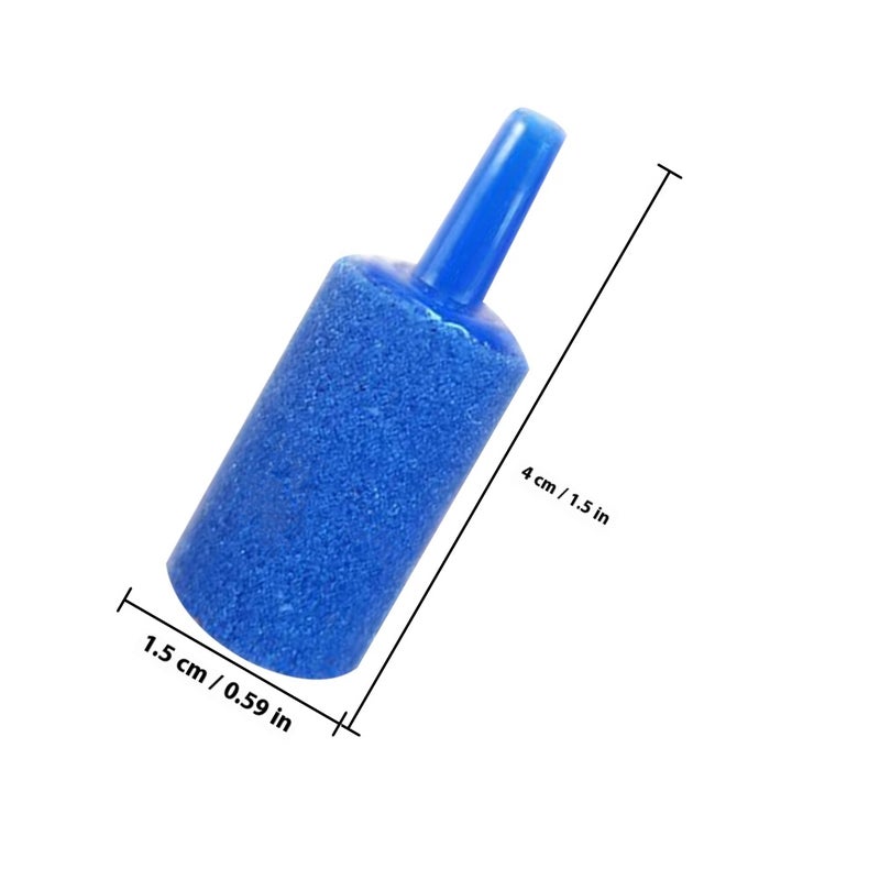 25Pcs Aquarium Air Stone Fish Cylinder Bubble Release Air Stone for Pond - Image 2