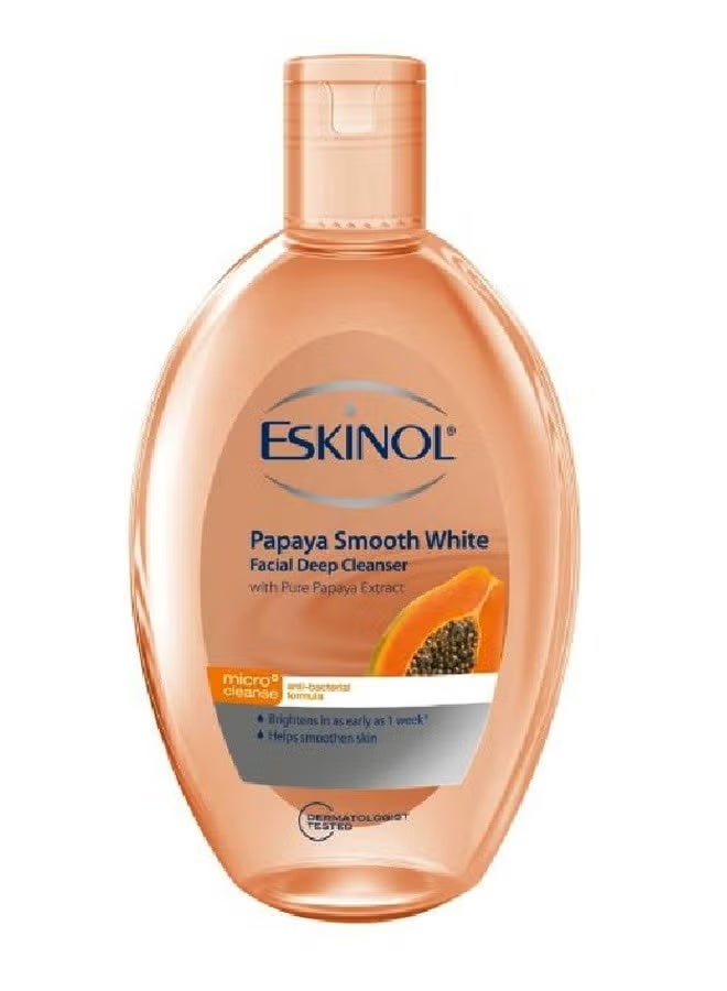 Eskinol Facial Deep Cleanser With Papaya Extract 225ml - Image 2