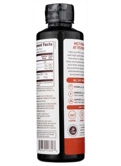 Nutiva Organic C8 MCT Oil, Ultimate Keto Fuel from Non-GMO Coconuts, 14g MCT 12 Fl Oz, USDA Organic, Whole 30, Vegan & Gluten-Free, Energy Boost to Coffee, Shakes and Salads  - Image 3