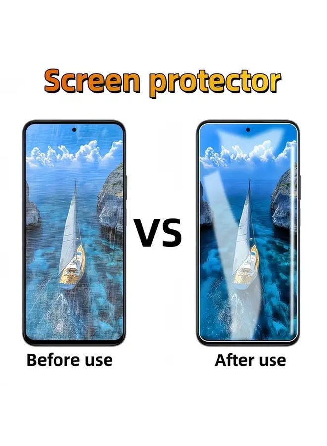 Hydrogel Screen Protector For Huawei P40 Pro Full Coverage HD Film 4 Pack - Image 5