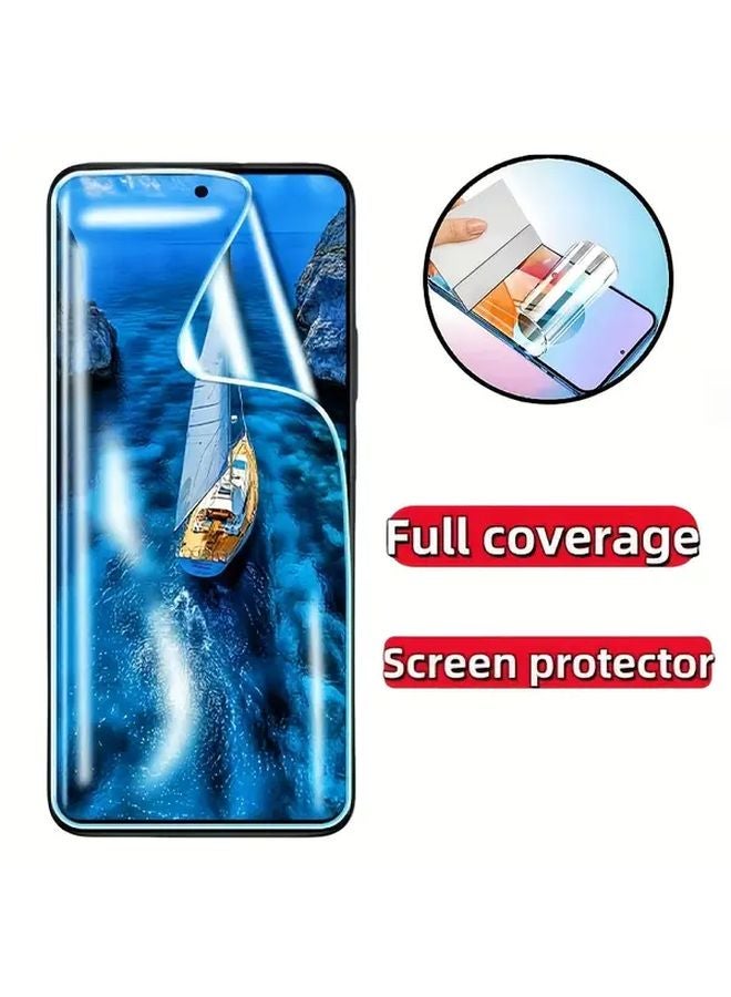 Hydrogel Screen Protector For Huawei P40 Pro Full Coverage HD Film 4 Pack - Image 3