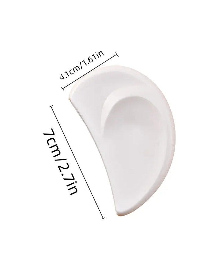 Goolsky مبرد أظافر احترافي نصف قمر منحني أدوات فن الأظافر مبرد أظافر مانكير باديكير أدوات صنفرة الأظافر، مبرد من الفولاذ المقاوم للصدأ - Image 4