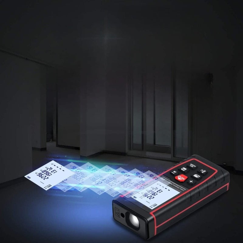 Generic Laser Range FinderDistance Measuring Meter Tape Black 164 Feet40 m - Image 2