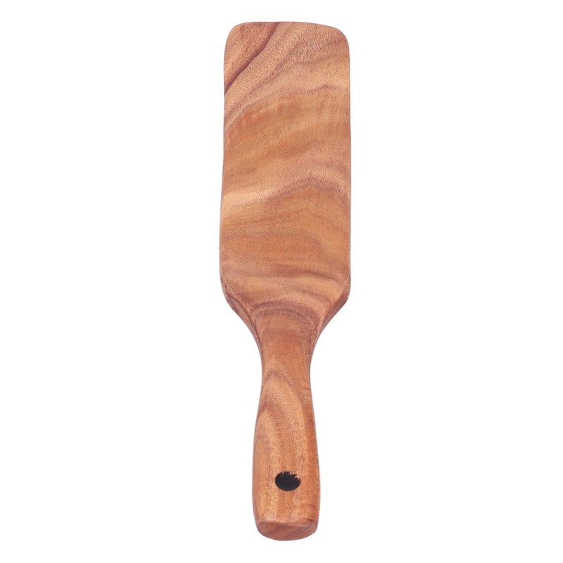 Teak Spatula Wooden Steak Pizza Cooking Salad Frying Spatula for Business Gifts Home KitchenLarge Shovel 13.8x2.4inch - Image 5