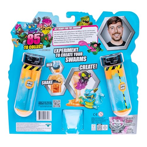 MrBeast Lab Swarms Series 2 Atomic Series 12 Pack Panther Claws Add Water Shake The Test Tube and Reveal 2 of 12 1inch 25 cm MrBeast Swarms Collectible Micro Beasts 85 to Collect - Image 5