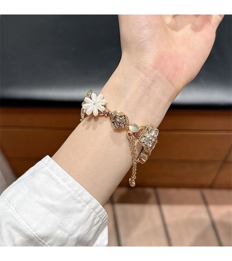 Metal Dial Handmade Watch Band For HW Watch Fit3 Fit4 Mixed Colors 22mm 20mm 18mm Stainless Steel Chain Strap - Image 3