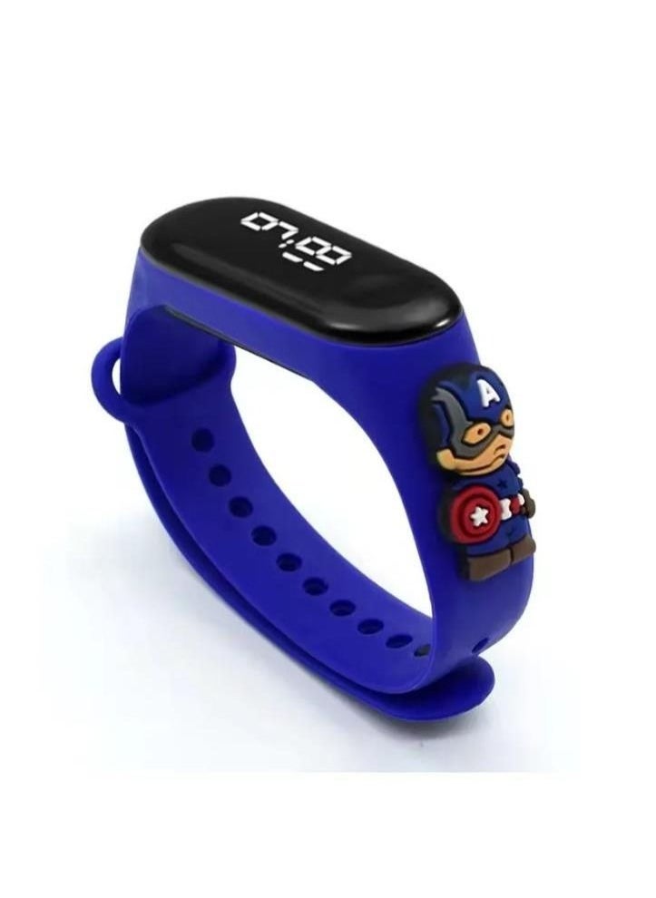 Generic - Spiderman Kids LED Digital Watch 6 pcs - Image 1